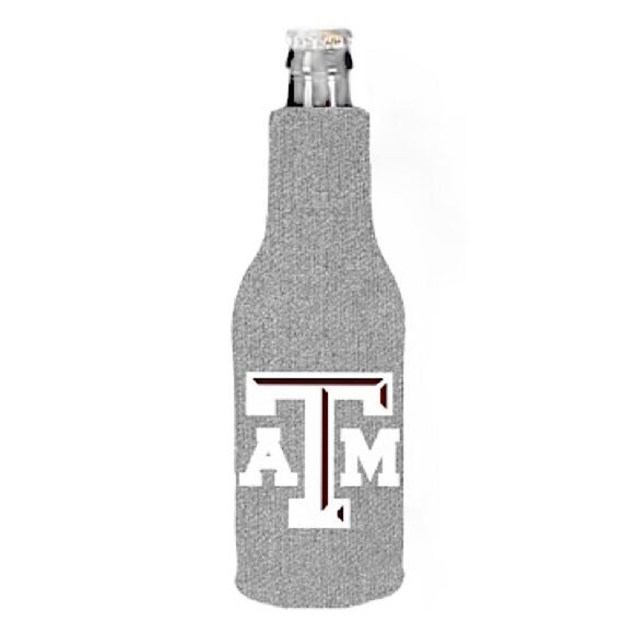 Kolder NCAA Texas A&M Glitter Bottle Koozie 12 oz Aggies Football Collectible - Picture 1 of 3